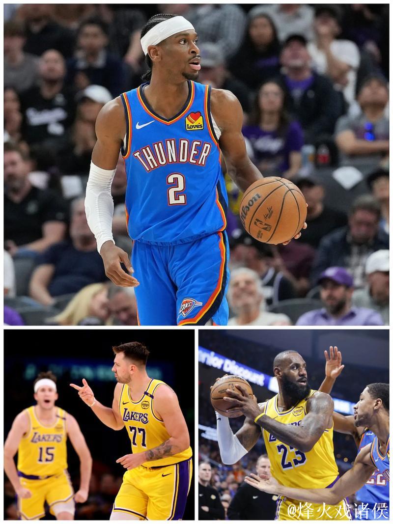 亚历山大狂砍36分詹姆斯低迷仅12分 雷霆击败湖人豪取4连胜